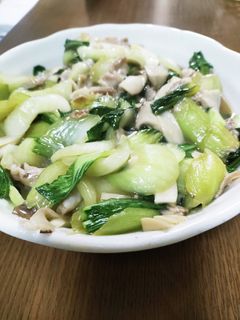 エリンギとチンゲン菜の炒め物-レシピのメイン写真