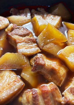 豚バラと大根の煮物-レシピのメイン写真
