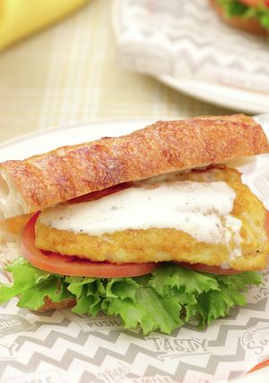 白身魚のカレーソテーサンド-レシピのメイン写真