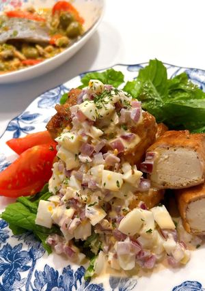 厚揚げの甘辛肉巻き✽タルタルソースがけ-レシピのメイン写真