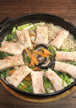 簡単！塩鍋☆塩肉なべ-レシピのメイン写真