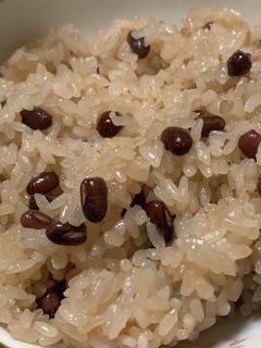 赤飯 (炊飯器)-レシピのメイン写真