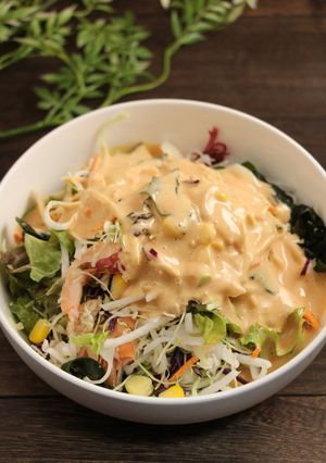 簡単！食べるサラダソース-レシピのメイン写真