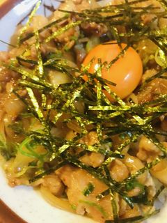 ノンオイル●豚の生姜焼き丼-レシピのメイン写真