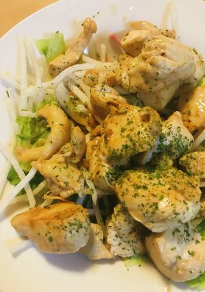 ノンオイル●鶏肉の白だし炒め-レシピのメイン写真