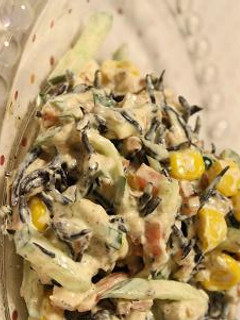 ひじきの煮物をサラダに変身させよう♪-レシピのメイン写真