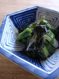 わけぎとわかめの酢味噌和え-レシピのメイン写真