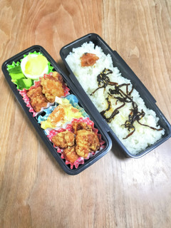 早起き苦手母さんの中学男子弁当 覚書18-レシピのメイン写真