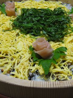 残ったひじきの煮物が変身ひじきちらし寿司-レシピのメイン写真