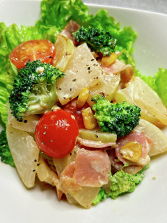 大根をおいしく!デリ風温野菜サラダ-レシピのメイン写真