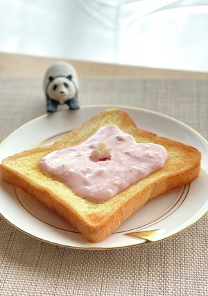 チーズケーキみたいな…スイーツ系トースト-レシピのメイン写真