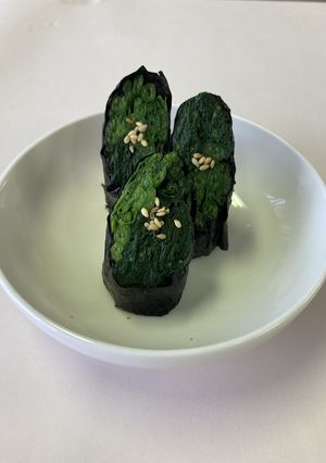 ほうれん草の海苔和え-レシピのメイン写真