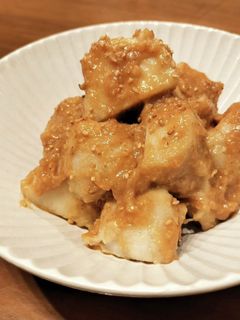 里芋のごま味噌和え QC-レシピのメイン写真