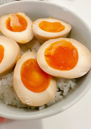 半熟煮卵-レシピのメイン写真