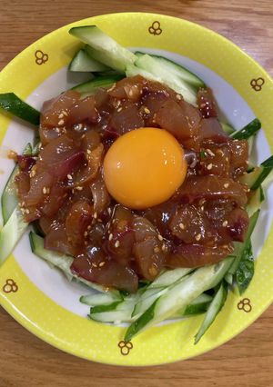 パパ　イナダのユッケ-レシピのメイン写真