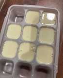 少量で作れる離乳食用の豆乳寒天