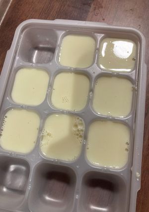 少量で作れる離乳食用の豆乳寒天-レシピのメイン写真