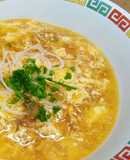 チキンラーメン×卵あんかけ＝親子中華そば