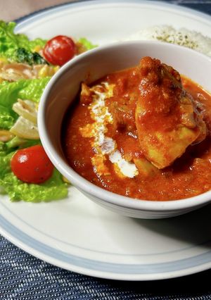 ワンパンバターチキンカレー-レシピのメイン写真