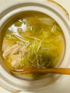 簡単!鶏もものポン酢鍋♪-レシピのメイン写真