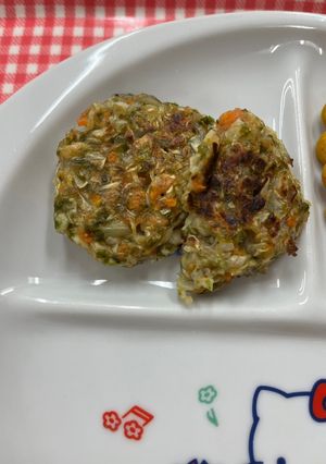 【改良】キャベツのお好み焼き（1歳〜）-レシピのメイン写真