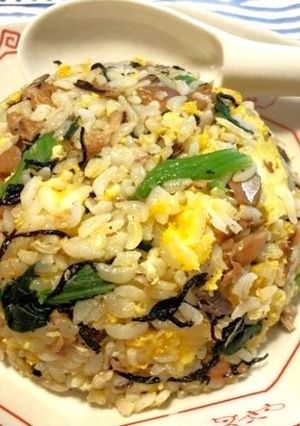 非常食活用！レンジでパラパラチャーハン-レシピのメイン写真