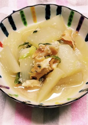 大根と白バイ貝の炊いたん。-レシピのメイン写真