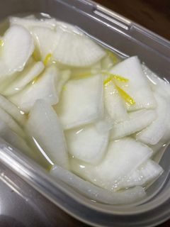安くなった大根消費に!ゆず大根-レシピのメイン写真