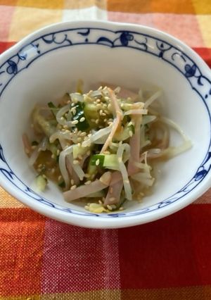 もやしたっぷり☆中華風サラダ-レシピのメイン写真