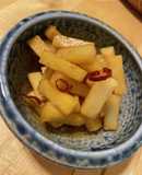 大根　ピリ辛たまり漬け　大根消費レシピ