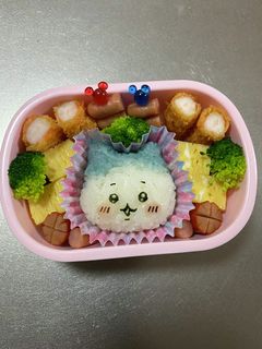 ちいかわハチワレキャラ弁♪♪-レシピのメイン写真