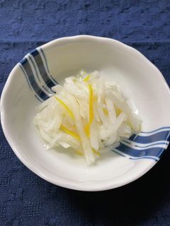 柚子なます-レシピのメイン写真