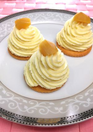 モンブラン風さつまいもカナッペ-レシピのメイン写真