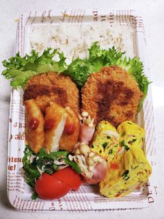 ★高校生息子のお弁当★123-レシピのメイン写真