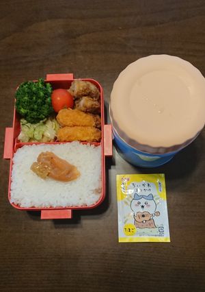中学生女子弁当2023/12/13-レシピのメイン写真