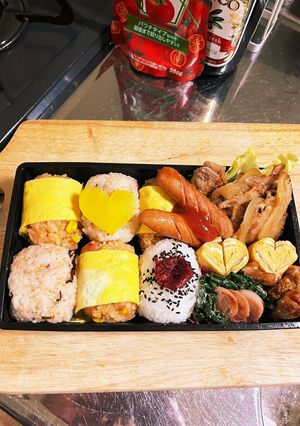12.13パパちゃんお弁当-レシピのメイン写真