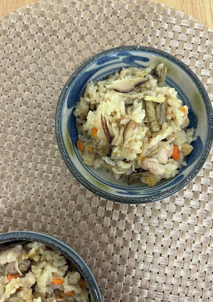 炊飯器で五目おこわ＊もち米不使用-レシピのメイン写真
