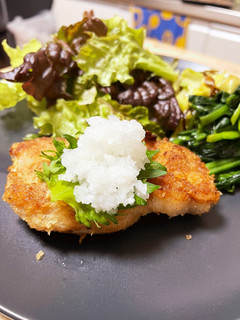 さっぱり！豚ロースカツの梅ネギ挟み揚げ-レシピのメイン写真