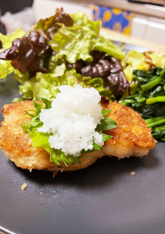 さっぱり！豚ロースカツの梅ネギ挟み揚げ-レシピのメイン写真