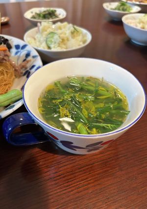 菊のスープ-レシピのメイン写真