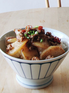 丼★そぼろ大根★ひき肉★昼ごはん★ランチ-レシピのメイン写真