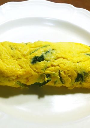 鮒寿司(鮒ずし)の飯(イイ)のオムレツ①-レシピのメイン写真