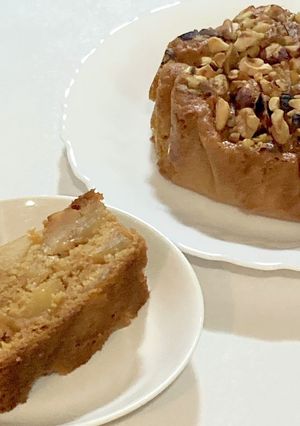 HKMで簡単！りんごキャラメルケーキ-レシピのメイン写真