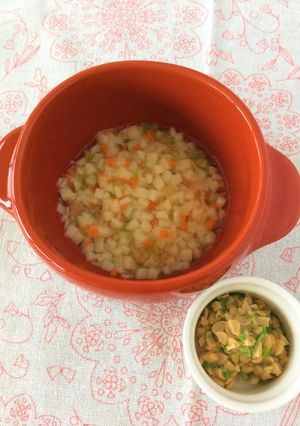 【離乳食中期】あったかうどん献立-レシピのメイン写真