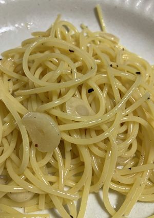 シンプルにんにくパスタ-レシピのメイン写真
