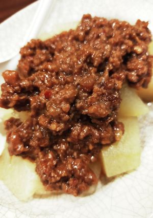 とろ～り冬瓜☆肉味噌のせ-レシピのメイン写真
