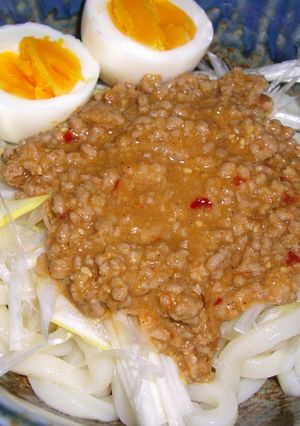 汁なし☆さっぱり坦々うどん-レシピのメイン写真
