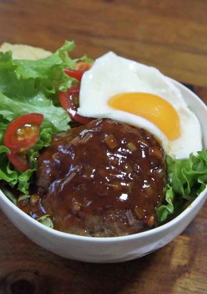 モス丼風ロコモコ-レシピのメイン写真