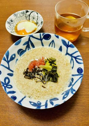 オートミール茶粥風-レシピのメイン写真