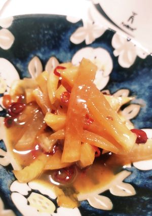 大根の醤油漬け-レシピのメイン写真